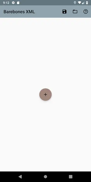 BarebonesXML screenshot